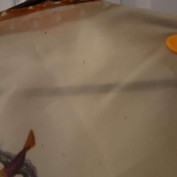 Vintage Colorful Bird Print Fabric - Picture 3 of 11